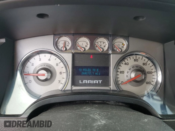2010 Ford F-150 XL with VIN 1FTFX1EV0AFA80639, listed as a Copart auction lot 51919985 with 268,212 mi miles and Clean Title. Bid and sale history available at carsss.com. Image 9.