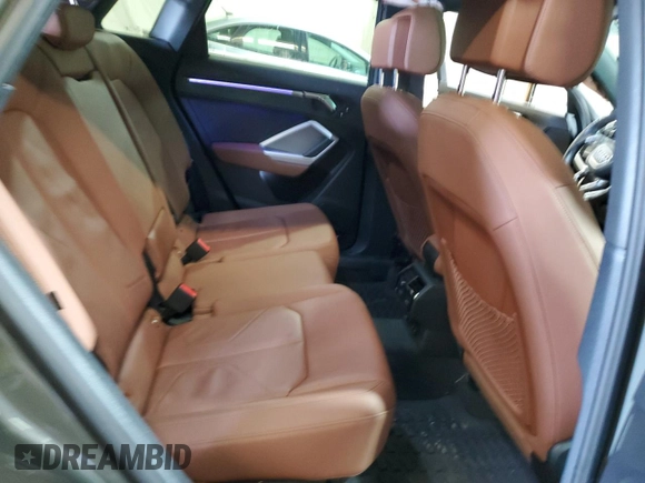 2022 Audi Q3 S line Premium Plus z VIN WA1EEDF37N1003974, wystawiony jako Copart lot #58657685 z przebiegiem 47 512 mil mil oraz Szkoda całkowita • Salvage title. Historia ofert i sprzedaży dostępna na DreamBid. Obrazek 11.