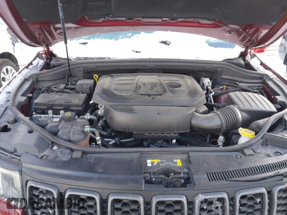 2021 Jeep Grand Cherokee Trailhawk with VIN 1C4RJFLG8MC650599, listed as a IAAI auction lot 41277515 with 69,244 mi miles. Bid and sale history available at carsss.com. Image 10.