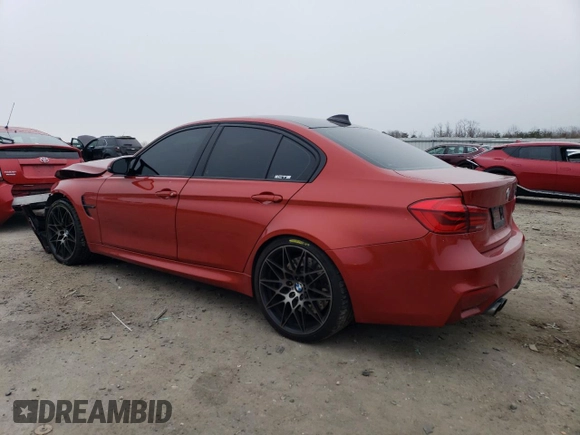 2017 BMW M3 z VIN WBS8M9C54H5G83463, wystawiony jako Copart lot #44850405 z przebiegiem 44 512 mil mil oraz Szkoda całkowita • Salvage title. Historia ofert i sprzedaży dostępna na DreamBid. Obrazek 2.