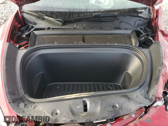 2024 Tesla Model Y with VIN 7SAYGDED2RA331985, listed as a Copart auction lot 50849025 with 6,108 mi miles and Salvage title. Bid and sale history available at DreamBid. Image 12.