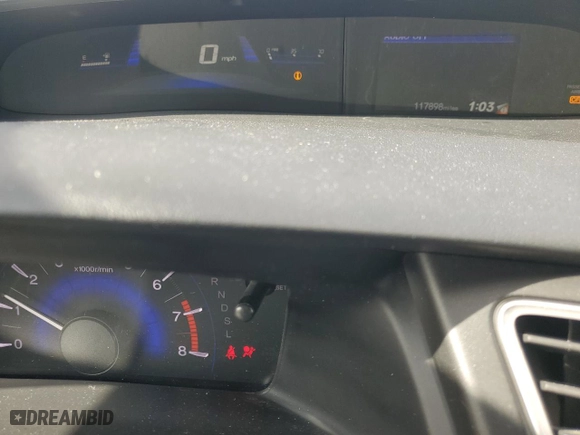 2014 Honda Civic Sedan LX with VIN 19XFB2F53EE246638, listed as a Copart auction lot 45375785 with 117,898 mi miles and Salvage Title. Bid and sale history available at carsss.com. Image 9.