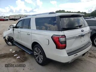 2020 Ford Expedition Max Limited z VIN 1FMJK1KT0LEA13328, wystawiony jako Copart lot #54937291 z przebiegiem 11 702 mil mil oraz Szkoda całkowita • Salvage title. Historia ofert i sprzedaży dostępna na DreamBid. Obrazek 3.