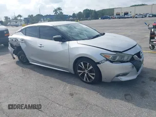 2016 Nissan Maxima SL with VIN 1N4AA6AP0GC433932, listed as a IAAI auction lot 41897180 with 91,871 mi miles and . Bid and sale history available at DreamBid. Image 1.