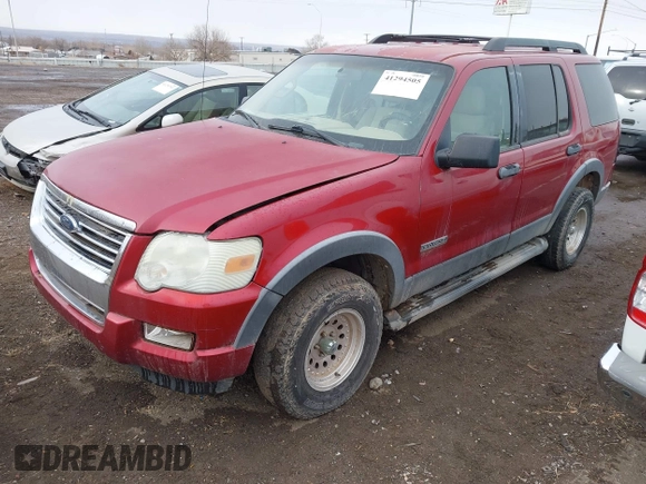2006 Ford Explorer XLT with VIN 1FMEU73806ZA04487, listed as a IAAI auction lot 41294505 with 149,579 mi miles. Bid and sale history available at carsss.com. Image 2.