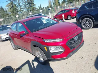 2021 Hyundai Kona SE with VIN KM8K1CAA8MU685132, listed as a IAAI auction lot 42063844 with 15,519 mi miles. Bid and sale history available at carsss.com. Image 1.