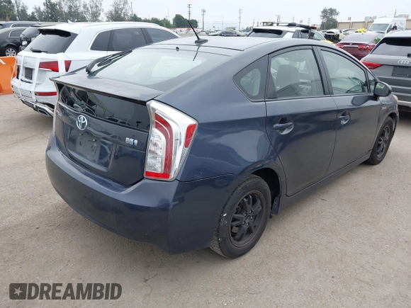 2015 Toyota Prius Four with VIN JTDKN3DU9F0467662, listed as a IAAI auction lot 42008838 with 42,598 mi miles. Bid and sale history available at carsss.com. Image 4.