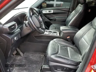 2021 Ford Explorer ST with VIN 1FM5K8GCXMGB38359, listed as a Copart auction lot 43824295 with 36,907 mi miles and Non Repairable. Bid and sale history available at carsss.com. Image 7.