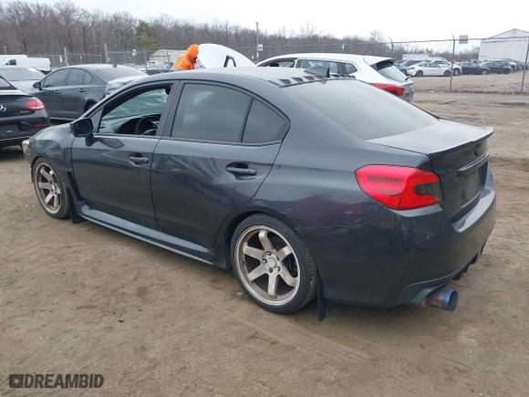 2017 Subaru WRX with VIN JF1VA1B69H9802733, listed as a IAAI auction lot 41748034 with 159,169 mi miles. Bid and sale history available at carsss.com. Image 3.