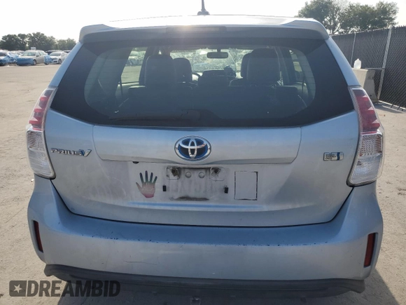 2015 Toyota Prius Two with VIN JTDZN3EU0FJ032228, listed as a Copart auction lot 58734215 with 192,726 mi miles and Salvage title. Bid and sale history available at DreamBid. Image 6.