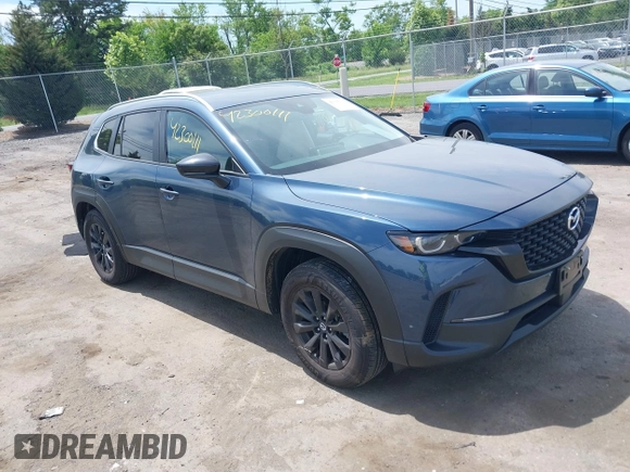 2024 Mazda CX-50 S Premium with VIN 7MMVABDM4RN157011, listed as a IAAI auction lot 42300111 with 39,863 mi miles and . Bid and sale history available at DreamBid. Image 1.