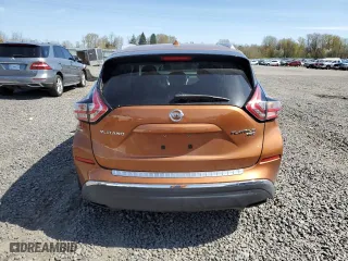 2015 Nissan Murano SL with VIN 5N1AZ2MH3FN235019, listed as a Copart auction lot 52046705 with 142,760 mi miles and Clean Title. Bid and sale history available at carsss.com. Image 6.