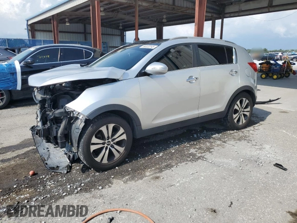 2012 Kia Sportage EX with VIN KNDPC3A21C7185453, listed as a Copart auction lot 56322245 with 142,410 mi miles and Salvage title. Bid and sale history available at DreamBid. Image 1.