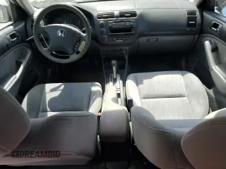 2003 Honda Civic LX with VIN 2HGES16563H568571, listed as a Copart auction lot 53802225 with 0 mi miles and Salvage Title. Bid and sale history available at carsss.com. Image 8.