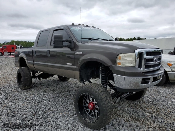 2006 Ford Super Duty F-350 SRW XL with VIN 1FTWW31P16EB82597, listed as a Copart auction lot 61914824 with 0 mi miles and Clean Title. Bid and sale history available at carsss.com. Image 4.
