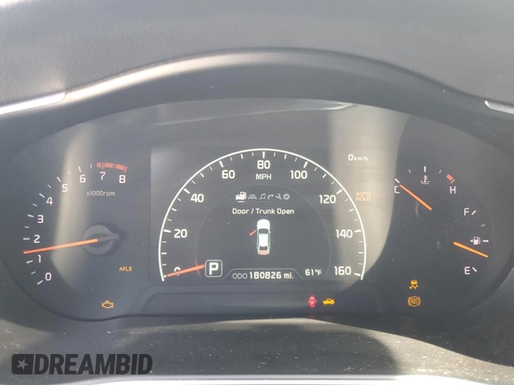 2014 Kia Cadenza Premium with VIN KNALN4D72E5124419, listed as a Copart auction lot 50237975 with 180,826 mi miles and Clean Title. Bid and sale history available at carsss.com. Image 9.
