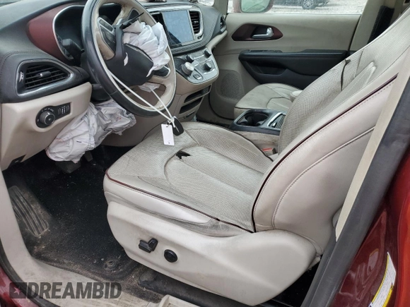 2020 Chrysler Pacifica Limited z VIN 2C4RC1GG7LR143660, wystawiony jako Copart lot #49909805 z przebiegiem Nie podano mil oraz Szkody całkowita. Historia ofert i sprzedaży dostępna na DreamBid. Obrazek 7.