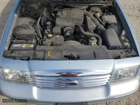 2005 Ford Crown Victoria LX with VIN 2FAFP74W65X168866, listed as a Copart auction lot 47220335 with 163,973 mi miles and Salvage Title. Bid and sale history available at carsss.com. Image 11.