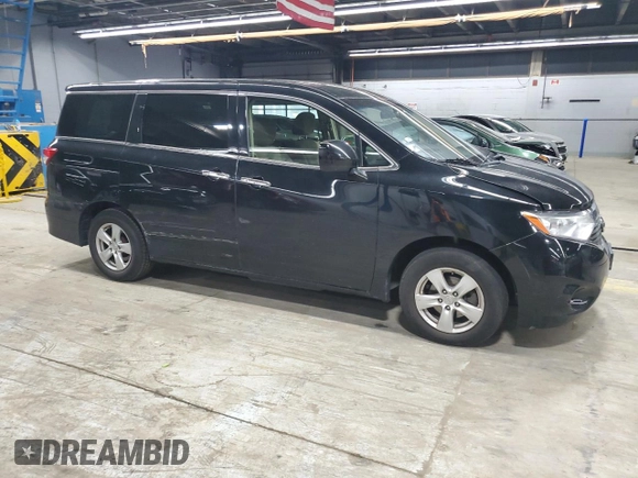 2015 Nissan Quest SV with VIN JN8AE2KPXF9121722, listed as a Copart auction lot 54067425 with 221,339 mi miles and Clean Title. Bid and sale history available at carsss.com. Image 4.