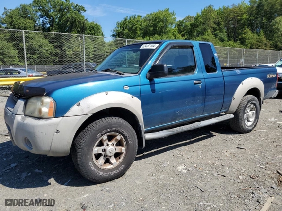 2001 Nissan Frontier 2WD SE Desert Runner with VIN 1N6ED26T31C314052, listed as a Copart auction lot 62487104 with 103,507 mi miles and Non Repairable. Bid and sale history available at carsss.com. Image 1.