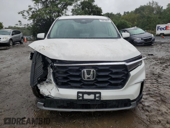 2023 Honda Pilot EX-L 7 Passenger with VIN 5FNYG1H58PB027415, listed as a Copart auction lot 73874824 with 17,261 mi miles and Salvage Title. Bid and sale history available at carsss.com. Image 5.