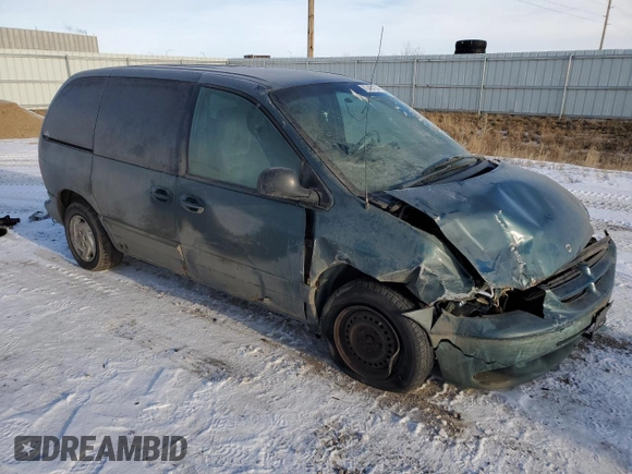 2000 Dodge Caravan SE with VIN 2B4GP45G2YR702617, listed as a Copart auction lot 87403154 with Not Provided miles and Salvage Title. Bid and sale history available at carsss.com. Image 4.