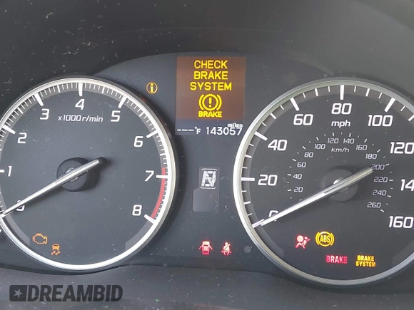 2014 Acura RDX Tech Pkg with VIN 5J8TB3H52EL013767, listed as a IAAI auction lot 41742160 with 143,057 mi miles. Bid and sale history available at carsss.com. Image 7.