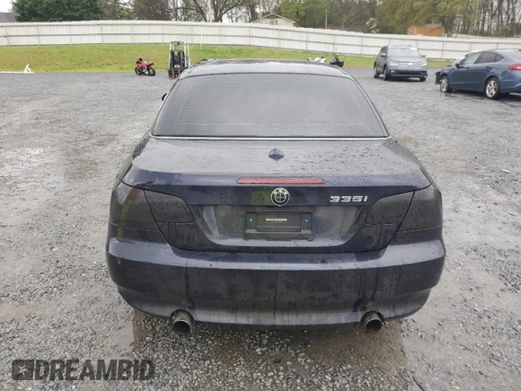 2008 BMW 3 Series 335i with VIN WBAWL73598P178135, listed as a Copart auction lot 50607165 with 121,091 mi miles and Salvage title. Bid and sale history available at DreamBid. Image 6.
