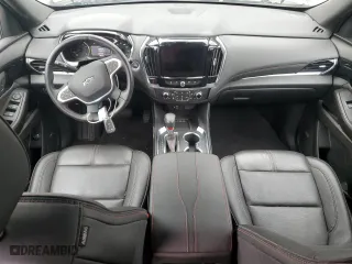 2022 Chevrolet Traverse RS with VIN 1GNERJKW0NJ101955, listed as a Copart auction lot 47887135 with 18,522 mi miles and Clean Title. Bid and sale history available at carsss.com. Image 8.