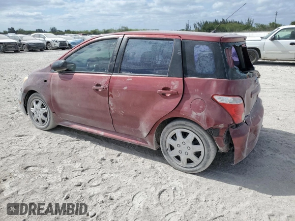 2006 Scion xA with VIN JTKKT624660166222, listed as a Copart auction lot 53654215 with 143,624 mi miles and Salvage Title. Bid and sale history available at carsss.com. Image 2.