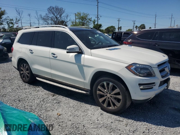 2015 Mercedes-Benz GL-Class GL 450 with VIN 4JGDF6EE1FA484248, listed as a Copart auction lot 48636895 with 163,014 mi miles and Clean Title. Bid and sale history available at carsss.com. Image 4.
