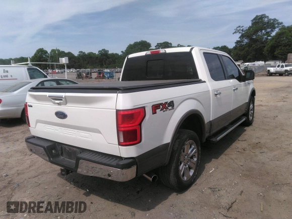 2020 Ford F-150 XL with VIN 1FTEW1E56LKE14567, listed as a IAAI auction lot 42080364 with 77,373 mi miles and . Bid and sale history available at DreamBid. Image 4.