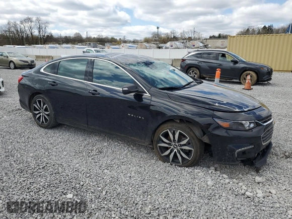 2016 Chevrolet Malibu LT with VIN 1G1ZF5SX7GF358404, listed as a Copart auction lot 52469155 with 111,001 mi miles and Salvage Title. Bid and sale history available at DreamBid. Image 4.