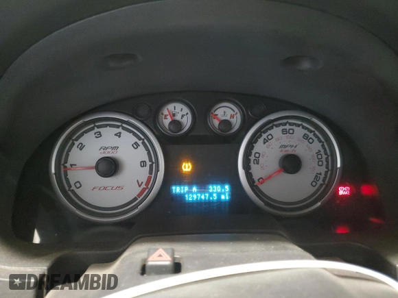 2008 Ford Focus SE with VIN 1FAHP33N58W186981, listed as a Copart auction lot 46922905 with 129,747 mi miles and Salvage Title. Bid and sale history available at carsss.com. Image 9.