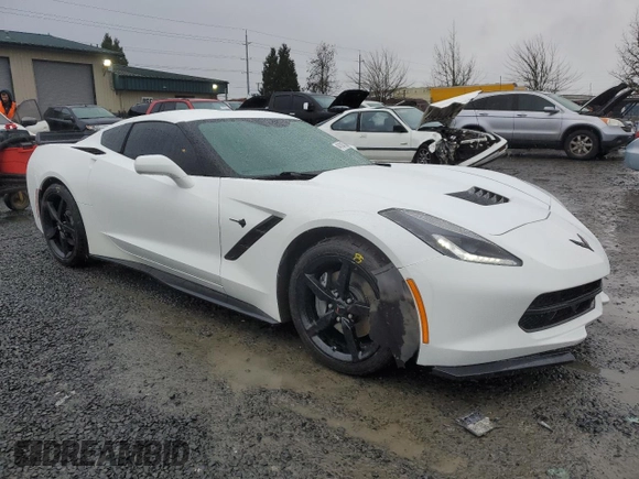 2015 Chevrolet Corvette 2LT with VIN 1G1YC2D78F5125250, listed as a Copart auction lot 46104575 with 39,704 mi miles and Salvage Title. Bid and sale history available at carsss.com. Image 4.