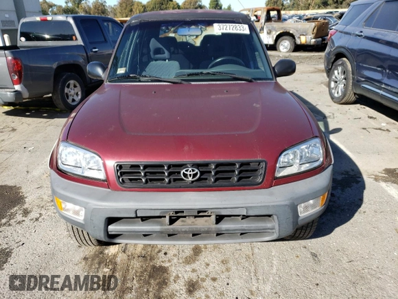 1998 Toyota RAV4 with VIN JT3GP10V7W0025437, listed as a Copart auction lot 37272833 with 120,080 mi miles and Salvage title. Bid and sale history available at DreamBid. Image 5.