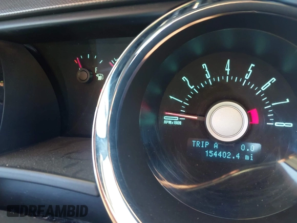2011 Ford Mustang V6 with VIN 1ZVBP8AM5B5137104, listed as a IAAI auction lot 42183969 with 154,402 mi miles and . Bid and sale history available at DreamBid. Image 7.