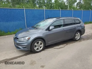 2019 Volkswagen Golf S with VIN 3VW117AU0KM522703, listed as a Copart auction lot 60806215 with 166,768 mi miles and Salvage title. Bid and sale history available at DreamBid. Image 1.