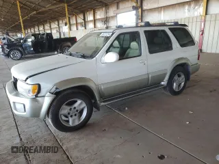2002 Infiniti QX4 Luxury z VIN JNRDR09Y02W255960, wystawiony jako Copart lot #80727234 z przebiegiem 168 750 mil mil oraz Szkoda całkowita • Salvage title. Historia ofert i sprzedaży dostępna na DreamBid. Obrazek 1.