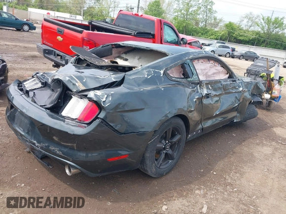 2015 Ford Mustang V6 with VIN 1FA6P8AMXF5369181, listed as a IAAI auction lot 42028414 with 88,344 mi miles and . Bid and sale history available at DreamBid. Image 4.