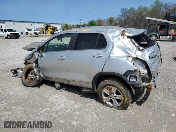 2017 Chevrolet Trax LT with VIN KL7CJLSB9HB062066, listed as a Copart auction lot 51474425 with Not Provided miles and Salvage Title. Bid and sale history available at DreamBid. Image 2.