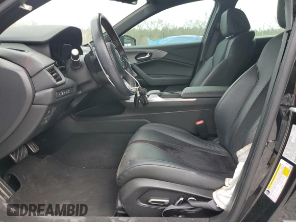 2021 Acura TLX Type S with VIN 19UUB7F05MA000654, listed as a Copart auction lot 46806005 with 65,022 mi miles and Salvage Title. Bid and sale history available at carsss.com. Image 7.