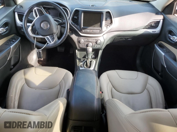 2018 Jeep Cherokee Limited с VIN 1C4PJLDB0JD519679, выставлен на аукционе Copart как лот 74325704 с пробегом Не указан миль и Списание • Salvage title. История ставок и продаж доступна на DreamBid. Изображение 8.
