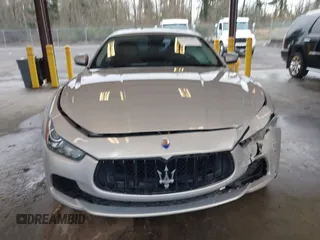 2017 Maserati Ghibli with VIN ZAM57XSLXH1238134, listed as a IAAI auction lot 41871754 with 34,776 mi miles. Bid and sale history available at carsss.com. Image 11.