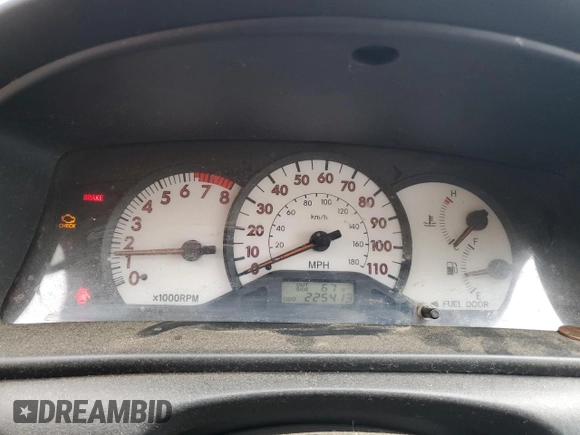 2004 Toyota Corolla CE with VIN 2T1BR32E04C304014, listed as a Copart auction lot 55732395 with 225,413 mi miles and Salvage Title. Bid and sale history available at DreamBid. Image 9.