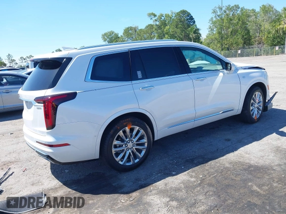 2024 Cadillac XT6 FWD Premium Luxury с VIN 1GYKPCRS0RZ700856, выставлен на аукционе IAAI как лот 41853450 с пробегом 6 507 миль миль и . История ставок и продаж доступна на DreamBid. Изображение 4.