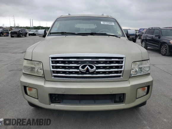 2008 Infiniti QX56 z VIN 5N3AA08C18N907177, wystawiony jako Copart lot #53123805 z przebiegiem 234 804 mil mil oraz Szkoda całkowita • Salvage title. Historia ofert i sprzedaży dostępna na DreamBid. Obrazek 5.