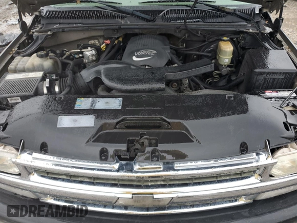 2002 Chevrolet Tahoe LS with VIN 1GNEC13Z92R283808, listed as a Copart auction lot 71348574 with 327,647 mi miles and Salvage Title. Bid and sale history available at carsss.com. Image 12.