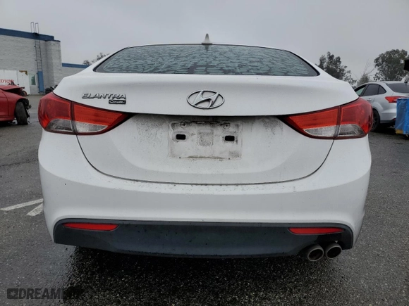 2013 Hyundai Elantra Coupe GS with VIN KMHDH6AE1DU013020, listed as a Copart auction lot 44244535 with 95,248 mi miles and Salvage Title. Bid and sale history available at carsss.com. Image 6.