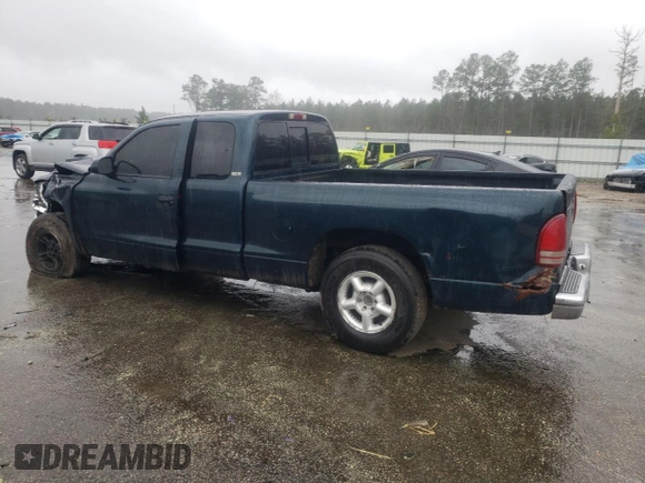 1999 Dodge Dakota SLT with VIN 1B7GL22X8XS151288, listed as a Copart auction lot 49850815 with 255,367 mi miles and Salvage Title. Bid and sale history available at carsss.com. Image 2.